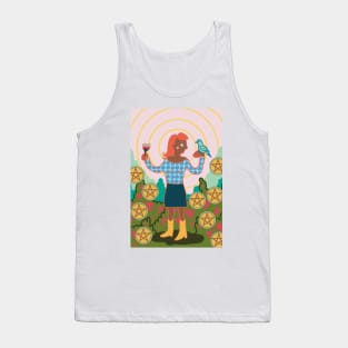 Nine of Pentacles Tank Top